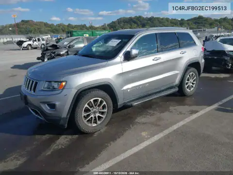 2014 Jeep Grand Cherokee Limited VIN 1C4RJFBG2EC199513 фото 3