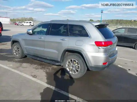 2014 Jeep Grand Cherokee Limited VIN 1C4RJFBG2EC199513 фото 4