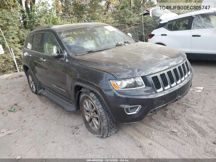 2014 Jeep Grand Cherokee Limited VIN 1C4RJFBG0EC305747 фото 1