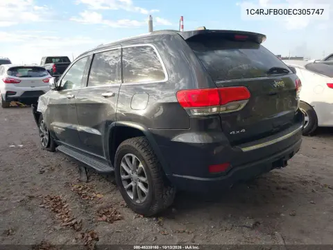 2014 Jeep Grand Cherokee Limited VIN 1C4RJFBG0EC305747 фото 3