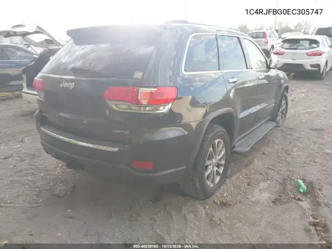 2014 Jeep Grand Cherokee Limited VIN 1C4RJFBG0EC305747 фото 4