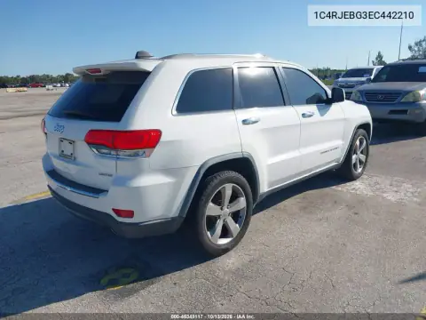 1C4RJEBG3EC442210 — 2014 Jeep Grand Cherokee, фото 4 с аукциона IAAI 15.10.2026, Естественный износ
