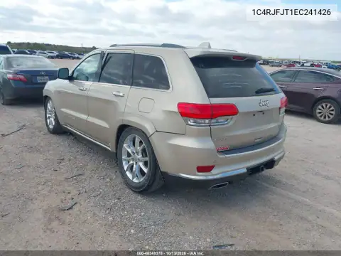 1C4RJFJT1EC241426 — 2014 Jeep Grand Cherokee, фото 4 с аукциона IAAI 15.10.2026, Возвращение во владение