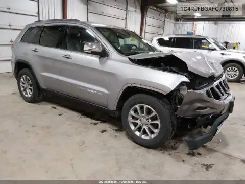 2015 Jeep Grand Cherokee Limited VIN 1C4RJFBGXFC730815 фото 2