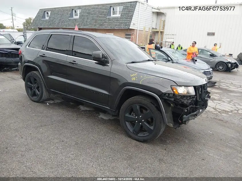 1C4RJFAG6FC753977 — 2015 Jeep Grand Cherokee, фото 2 с аукциона IAAI, Повреждения со всех сторон