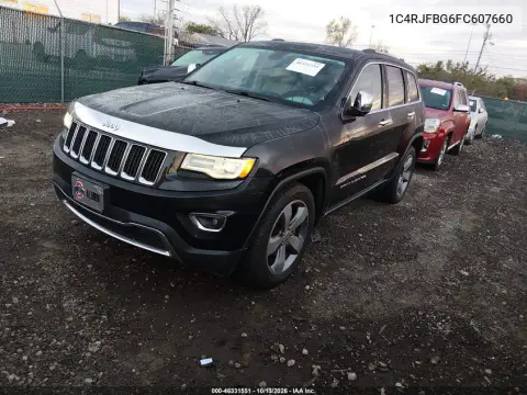 2015 Jeep Grand Cherokee Limited VIN 1C4RJFBG6FC607660 фото 3