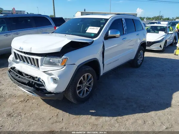 1C4RJEBG2GC412375 — 2016 Jeep Grand Cherokee, фото 2 с аукциона IAAI 13.10.2026, Передняя часть