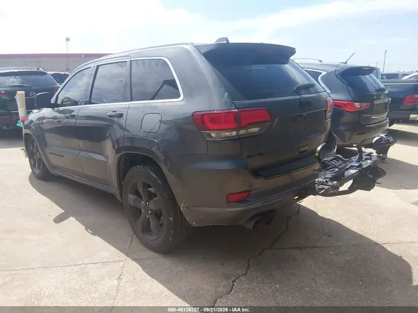 1C4RJFCT7GC376989 — 2016 Jeep Grand Cherokee, Естественный износ (Normal Wear & Tear), фото до ремонта