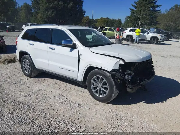 1C4RJFBM3GC352375 — 2016 Jeep Grand Cherokee, Передняя часть (Front End), фото до ремонта