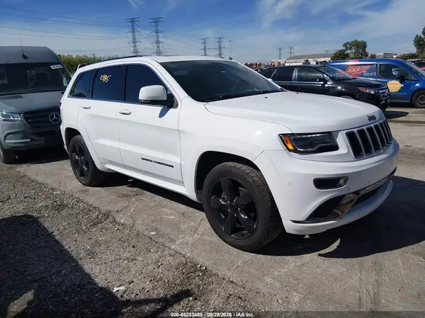 1C4RJFCG4GC406226 — 2016 Jeep Grand Cherokee, Задняя часть (Rear), фото до ремонта