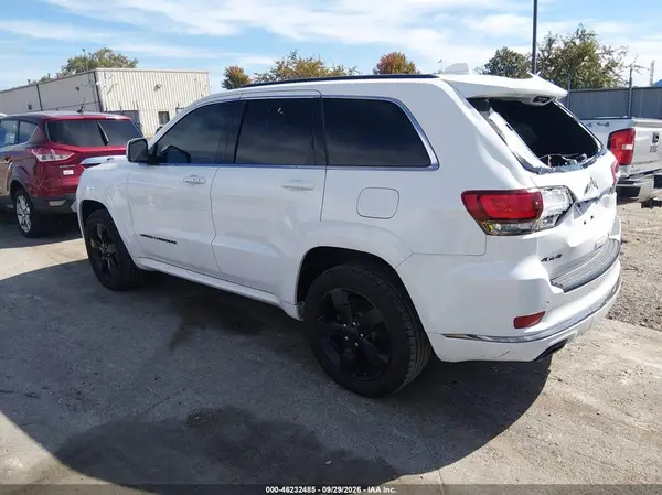 1C4RJFCG4GC406226 — 2016 Jeep Grand Cherokee, фото 3 с аукциона IAAI, Задняя часть