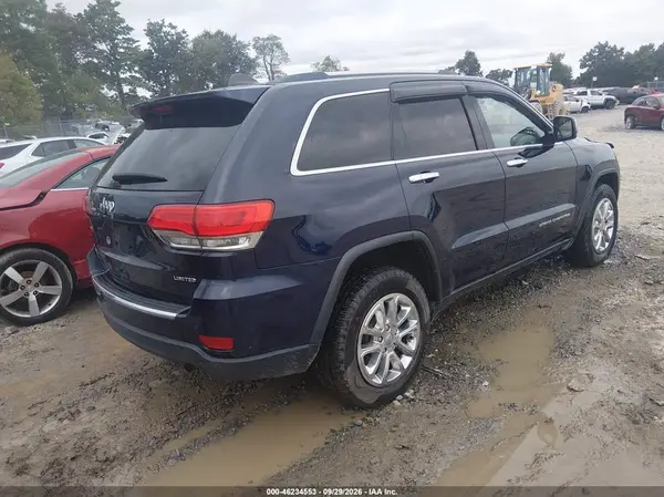1C4RJFBT0GC306140 — 2016 Jeep Grand Cherokee, фото 4 с аукциона IAAI, Передняя часть слева