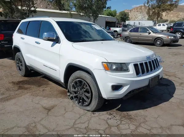 1C4RJEBG1GC329679 — 2016 Jeep Grand Cherokee, Передняя часть (Front End), фото до ремонта