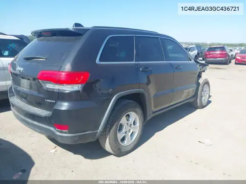2016 Jeep Grand Cherokee Laredo VIN 1C4RJEAG3GC436721 фото 5