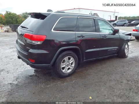 2016 Jeep Grand Cherokee Laredo VIN 1C4RJFAG5GC420364 фото 4