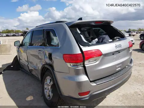 1C4RJEAG4GC422570 — 2016 Jeep Grand Cherokee, фото 3 с аукциона IAAI, Не указано