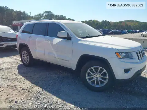 1C4RJEAG5GC382502 — 2016 Jeep Grand Cherokee, Естественный износ, фото до ремонта