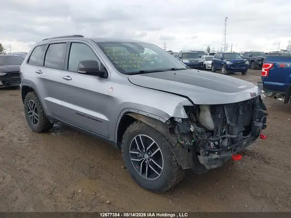 1C4RJFLT4HC627050 — 2017 Jeep Grand Cherokee, Передняя часть (Front), фото до ремонта