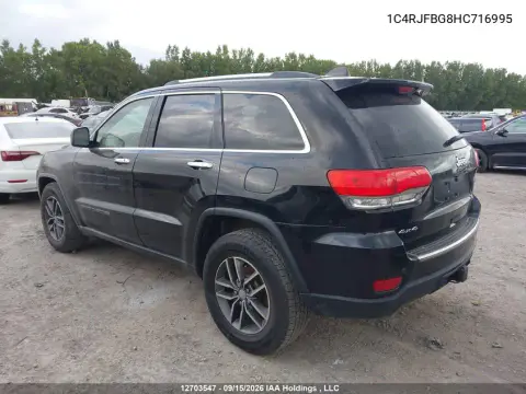 2017 Jeep Grand Cherokee Limited VIN 1C4RJFBG8HC716995 фото 4