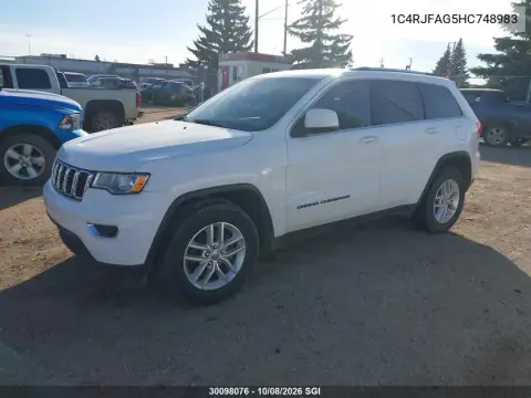 2017 Jeep Grand Cherokee Laredo VIN 1C4RJFAG5HC748983 фото 2
