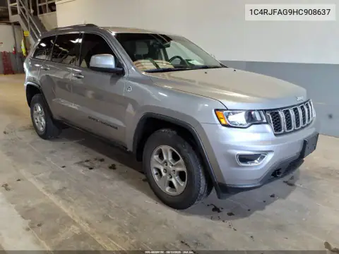 1C4RJFAG9HC908637 — 2017 Jeep Grand Cherokee, Естественный износ, фото до ремонта