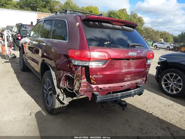 1C4RJFBG8HC603760 — 2017 Jeep Grand Cherokee, фото 3 с аукциона IAAI, Задняя часть