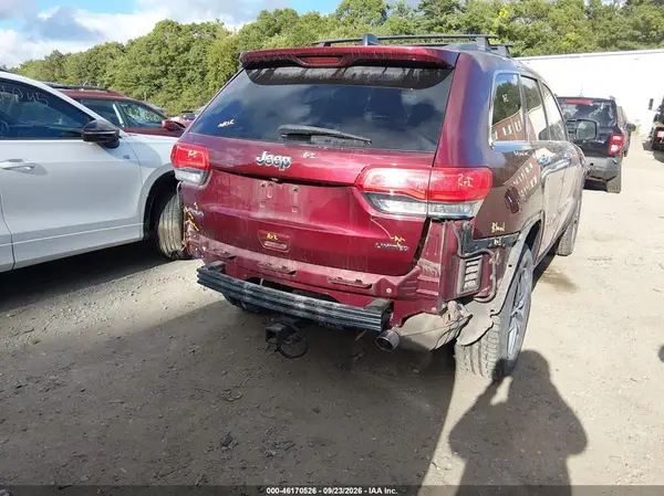 1C4RJFBG8HC603760 — 2017 Jeep Grand Cherokee, фото 4 с аукциона IAAI, Задняя часть