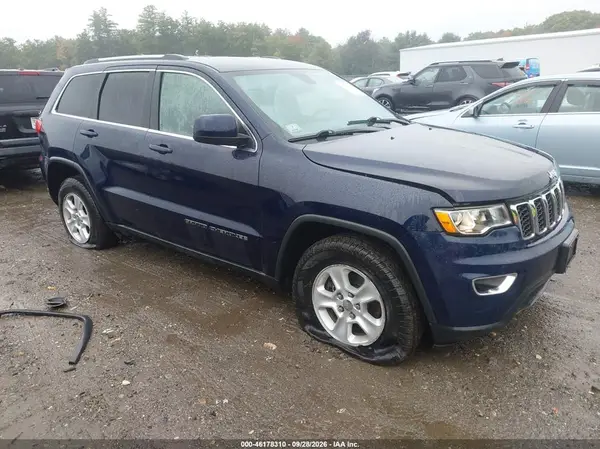 1C4RJFAG5HC756419 — 2017 Jeep Grand Cherokee, Передняя часть слева (Left Front), фото до ремонта