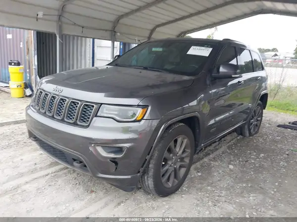 1C4RJFBG2HC663436 — 2017 Jeep Grand Cherokee, фото 2 с аукциона IAAI, Задняя часть