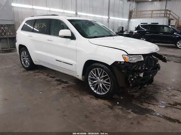 1C4RJFJG2HC948056 — 2017 Jeep Grand Cherokee, Передняя часть (Front End), фото до ремонта
