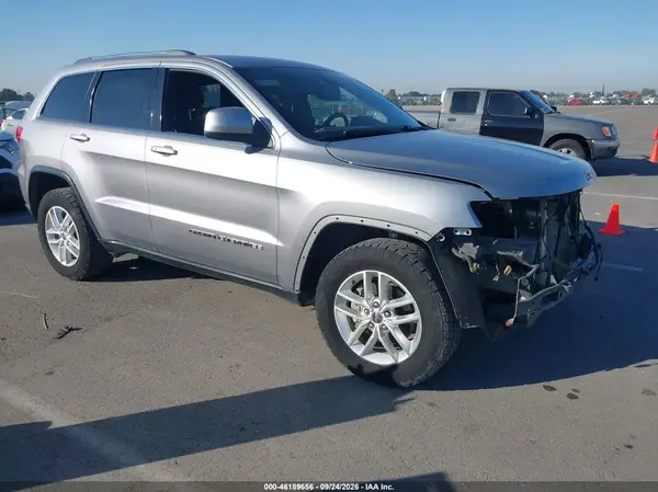 1C4RJFAG6HC682265 — 2017 Jeep Grand Cherokee, Передняя часть (Front End), фото до ремонта