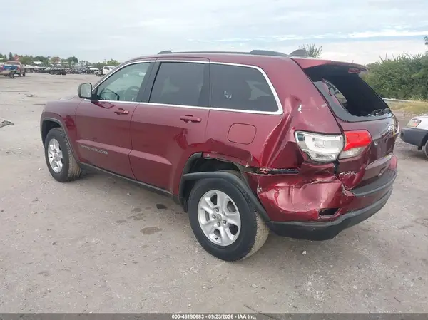 1C4RJFAG3HC728781 — 2017 Jeep Grand Cherokee, фото 3 с аукциона IAAI, Задняя часть слева