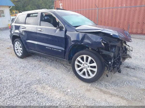 1C4RJEBG1HC609216 — 2017 Jeep Grand Cherokee, Передняя часть (Front End), фото до ремонта