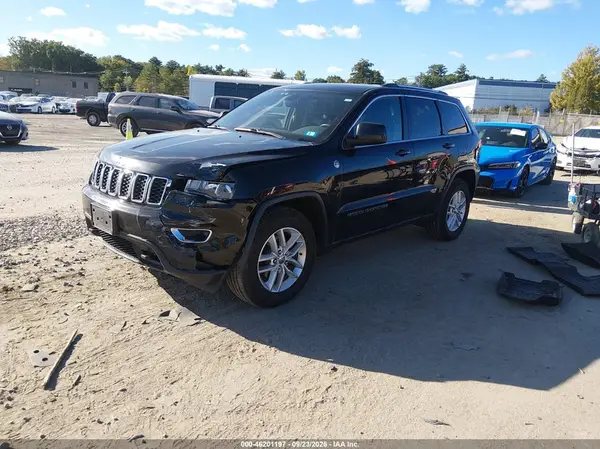 1C4RJFAG6HC707245 — 2017 Jeep Grand Cherokee, фото 2 с аукциона IAAI, Передняя часть