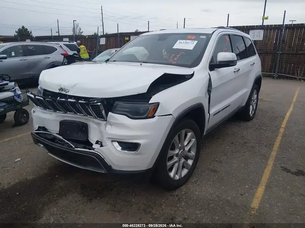 1C4RJFBG7HC875698 — 2017 Jeep Grand Cherokee, фото 2 с аукциона IAAI, Передняя часть