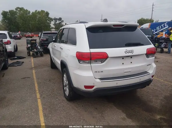 1C4RJFBG7HC875698 — 2017 Jeep Grand Cherokee, фото 3 с аукциона IAAI, Передняя часть