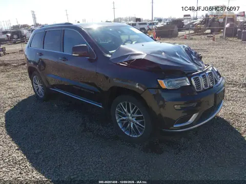 2017 Jeep Grand Cherokee Summit 4X4 VIN 1C4RJFJG6HC876097 фото 1