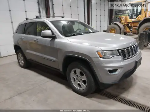 1C4RJFAG0HC886043 — 2017 Jeep Grand Cherokee, Левая сторона, фото до ремонта