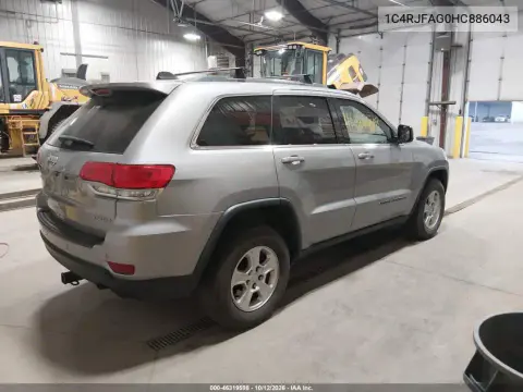 2017 Jeep Grand Cherokee Laredo 4X4 VIN 1C4RJFAG0HC886043 фото 5