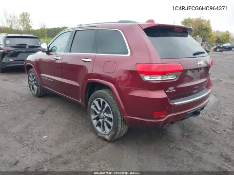 1C4RJFCG6HC964371 — 2017 Jeep Grand Cherokee, Передняя часть, фото до ремонта