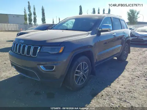 2018 Jeep Grand Cherokee Limited VIN 1C4RJFBG5JC379711 фото 2