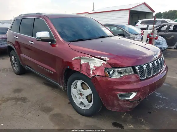 1C4RJEBG0JC175344 — 2018 Jeep Grand Cherokee, Передняя часть справа (Right Front), фото до ремонта