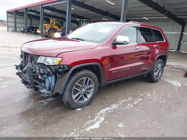 1C4RJFBG2JC135577 — 2018 Jeep Grand Cherokee, фото 2 с аукциона IAAI, Передняя часть