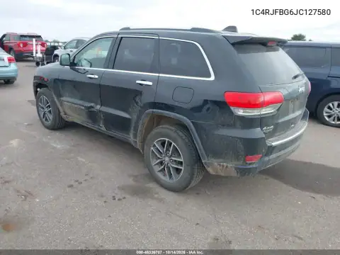 1C4RJFBG6JC127580 — 2018 Jeep Grand Cherokee, фото 4 с аукциона IAAI, Передняя часть