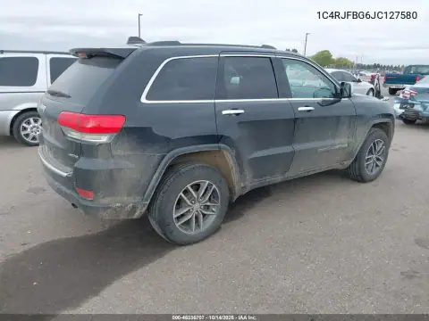 1C4RJFBG6JC127580 — 2018 Jeep Grand Cherokee, фото 5 с аукциона IAAI, Передняя часть