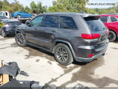 1C4RJFLG9JC189358 — 2018 Jeep Grand Cherokee, фото 4 с аукциона IAAI, Передняя часть