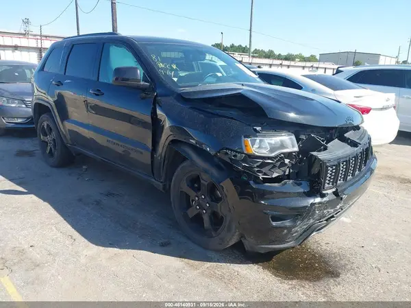 1C4RJFAGXKC841778 — 2019 Jeep Grand Cherokee, Передняя часть (Front End), фото до ремонта