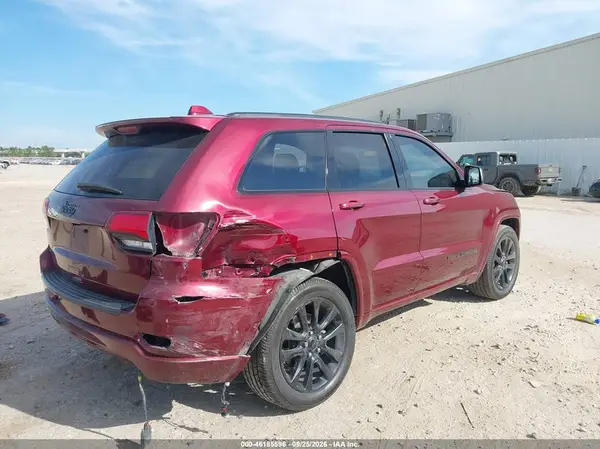 1C4RJFAGXKC709877 — 2019 Jeep Grand Cherokee, фото 4 с аукциона IAAI, Задняя часть справа