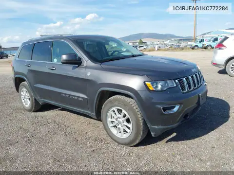 1C4RJFAG1KC772284 — 2019 Jeep Grand Cherokee, Естественный износ, фото до ремонта