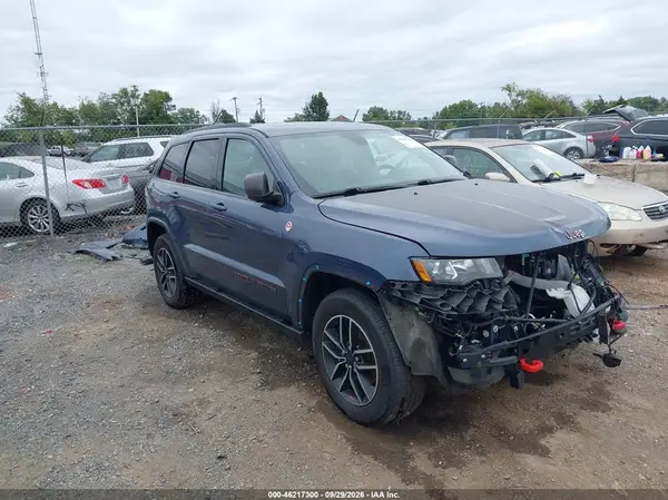 1C4RJFLG2KC689590 — 2019 Jeep Grand Cherokee, Передняя часть (Front End), фото до ремонта
